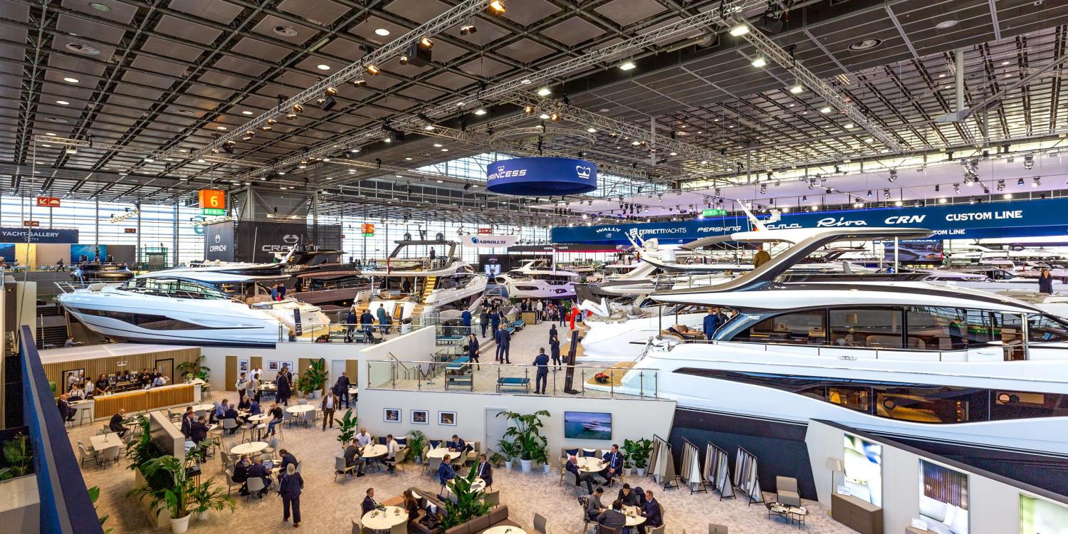 Boot 2025 Princess Yachts stand